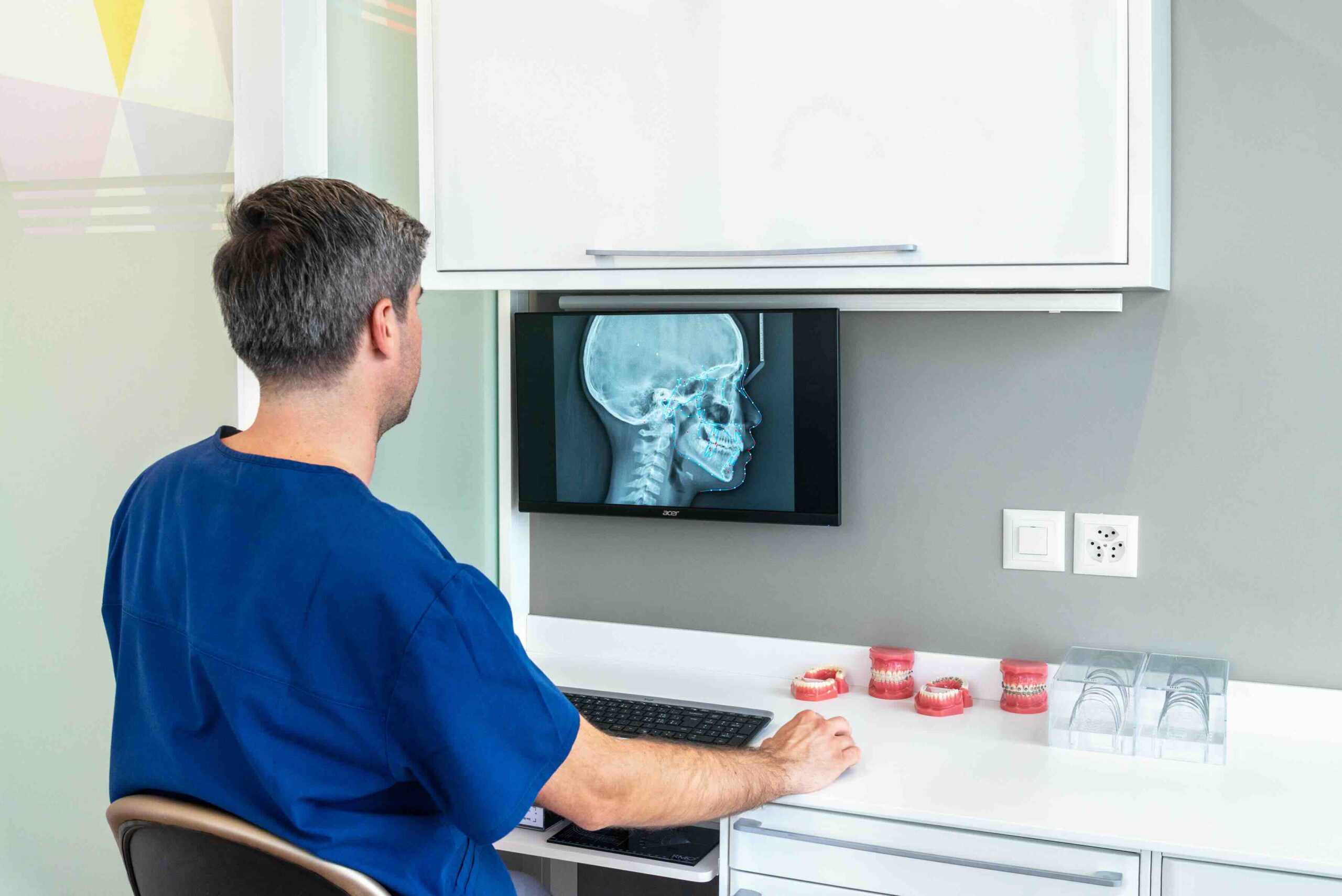 Radiographie de profil